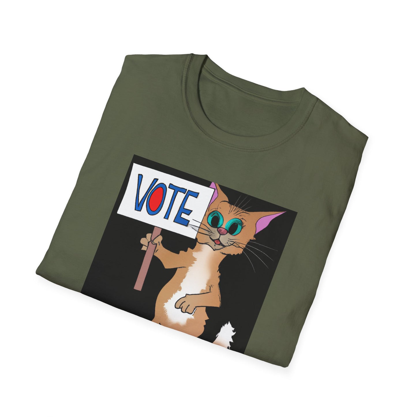 Cat Vote Sign T-Shirt