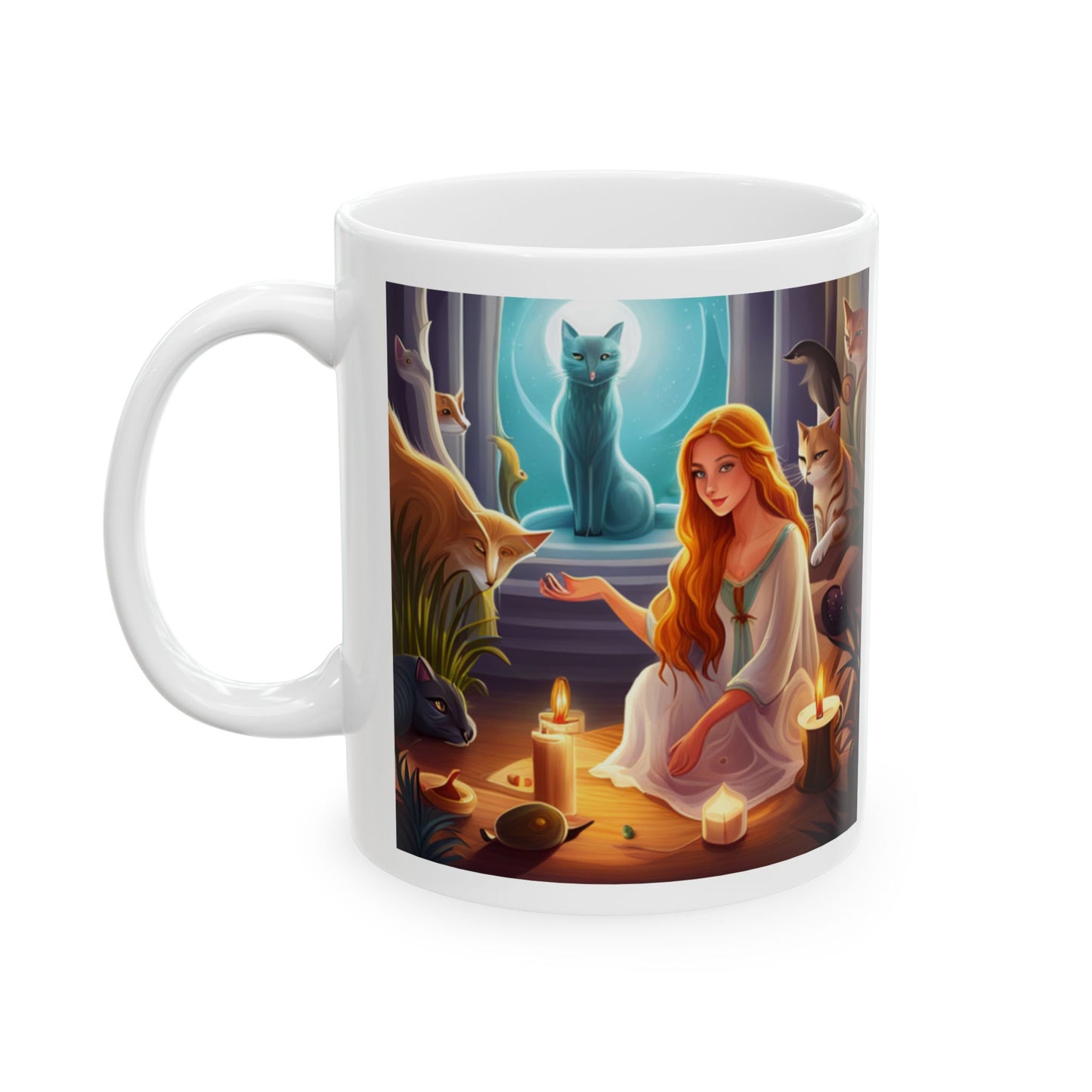 Childless Cat Lady Ceramic Mug, (11oz, 15oz)