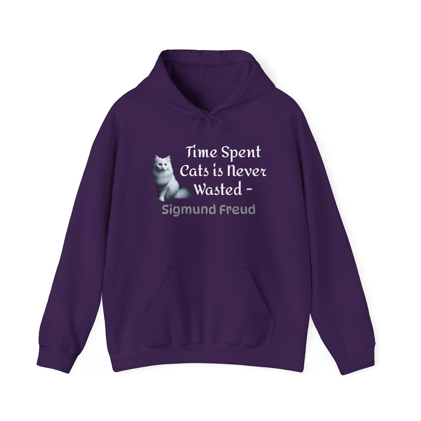 Sigmund Freud Inspired Unisex Heavy Blend™ Hooded Sweatshirt - Cozy Literary Gift