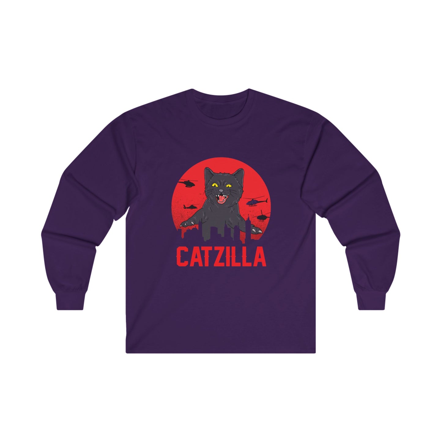Catzilla Long Sleeve Tee