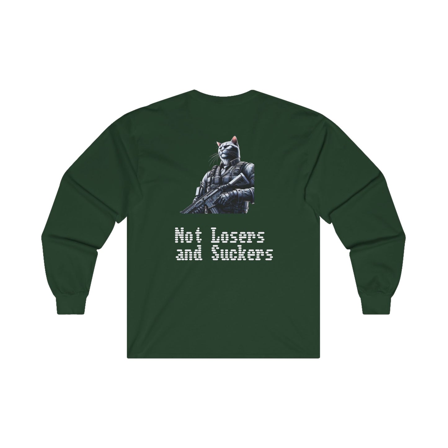 Political Activist Long Sleeve Tee - Vets Against Trump