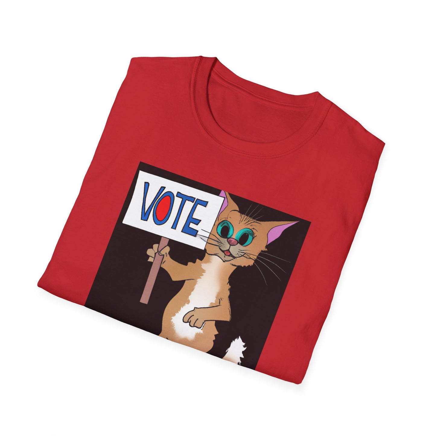 Cat Vote Sign T-Shirt