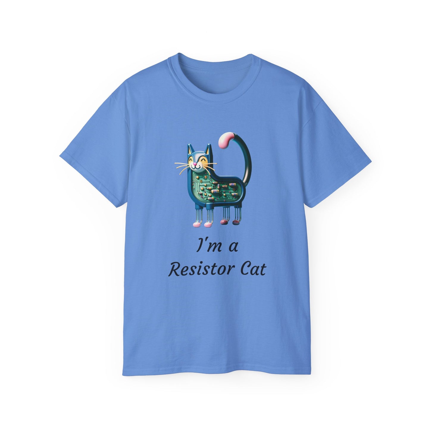 Activist "I'm a Resistor" Cat Unisex Ultra Cotton Tee