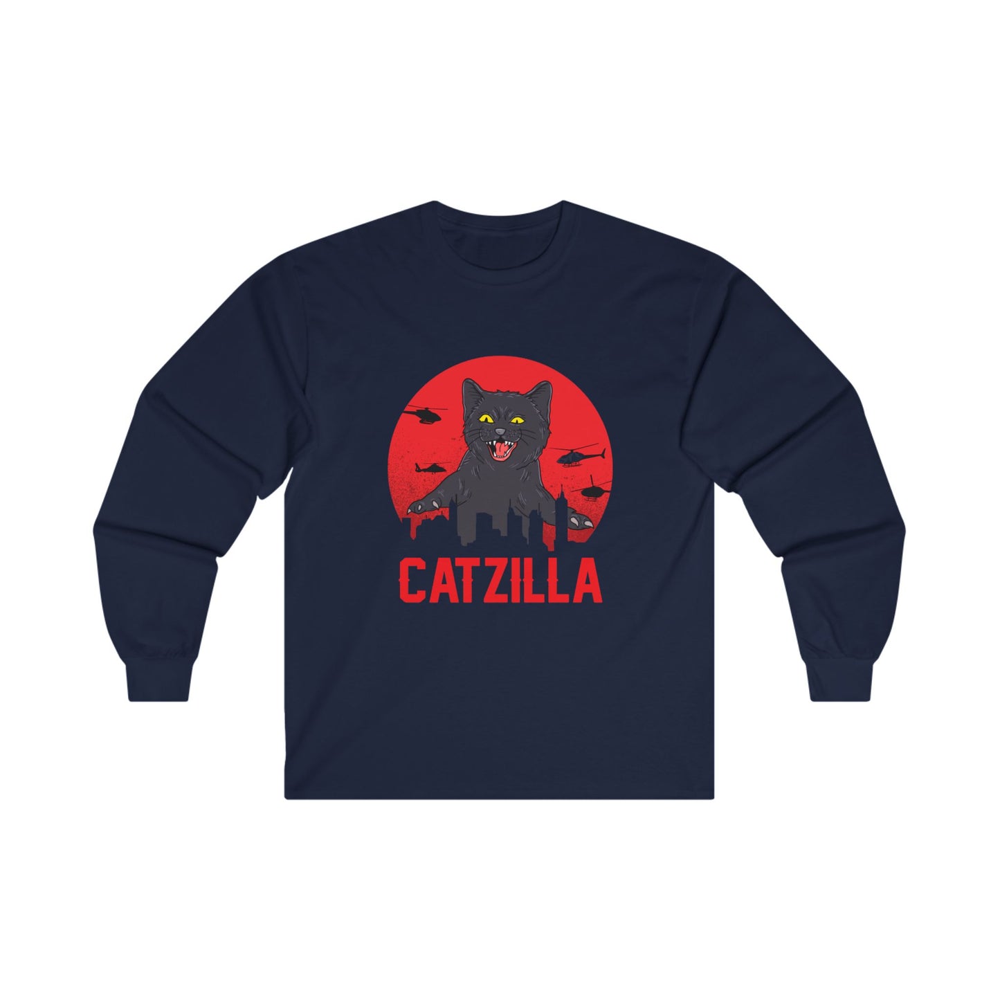 Catzilla Long Sleeve Tee