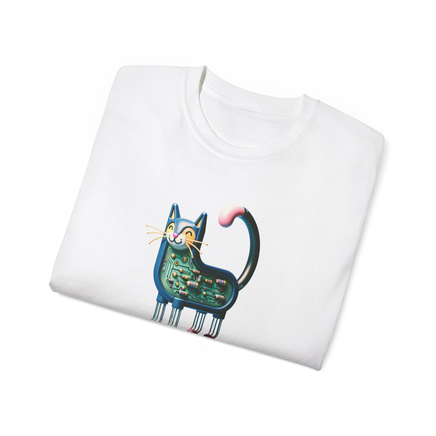 Activist "I'm a Resistor" Cat Unisex Ultra Cotton Tee