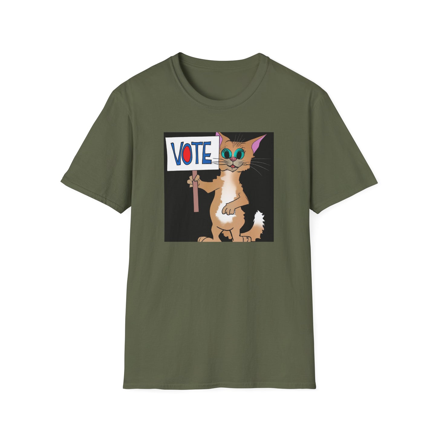 Cat Vote Sign T-Shirt