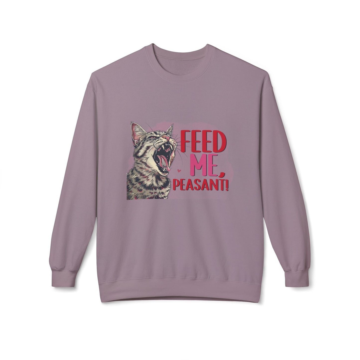 Cat Lover Sweatshirt - Feed Me Cat Shirt