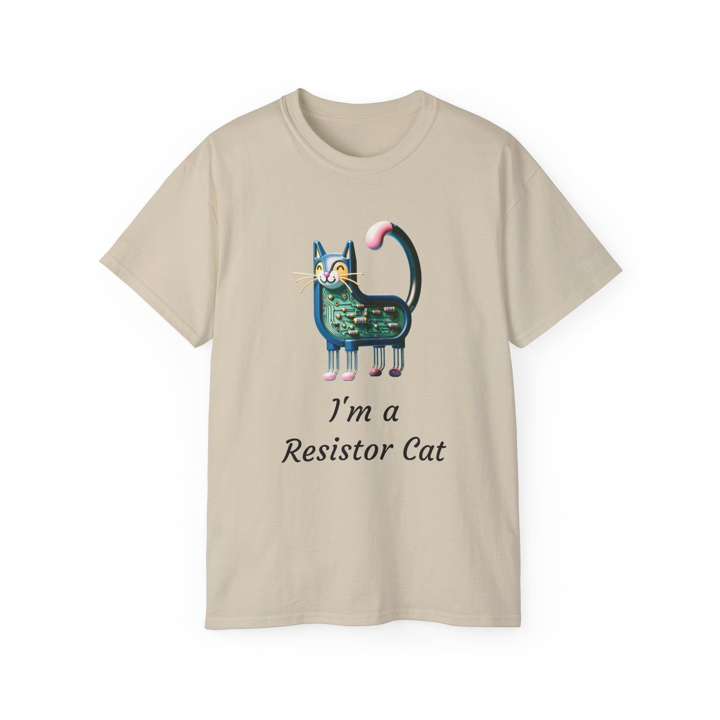 Activist "I'm a Resistor" Cat Unisex Ultra Cotton Tee