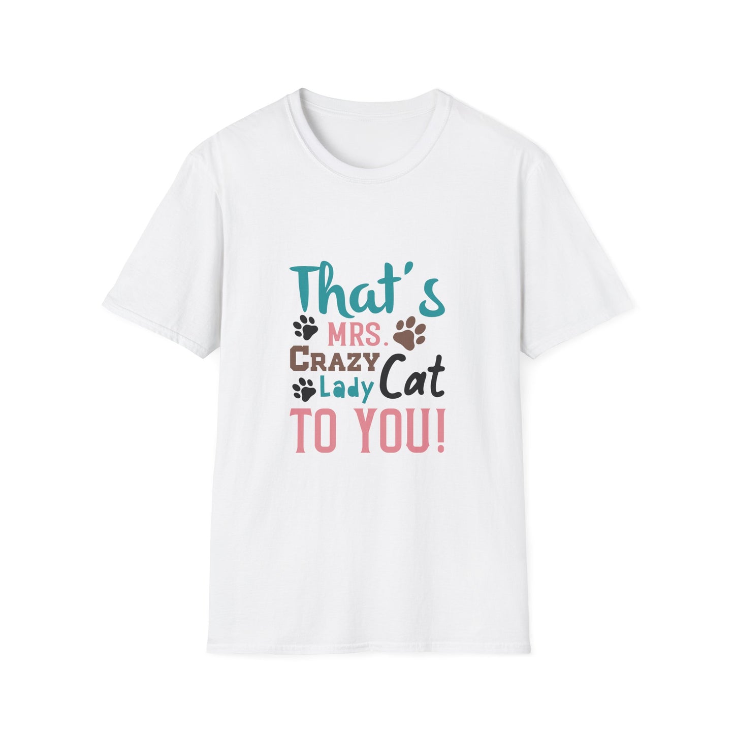 That's Mrs. Crazy Cat Lady Unisex T-Shirt | Cute Cat Lover Apparel