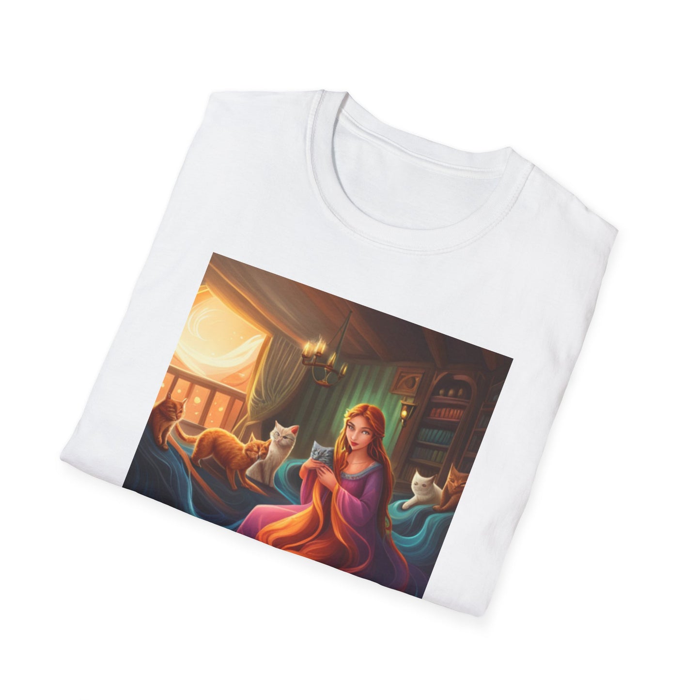 Childless Cat Lady T-Shirt - Unisex Softstyle