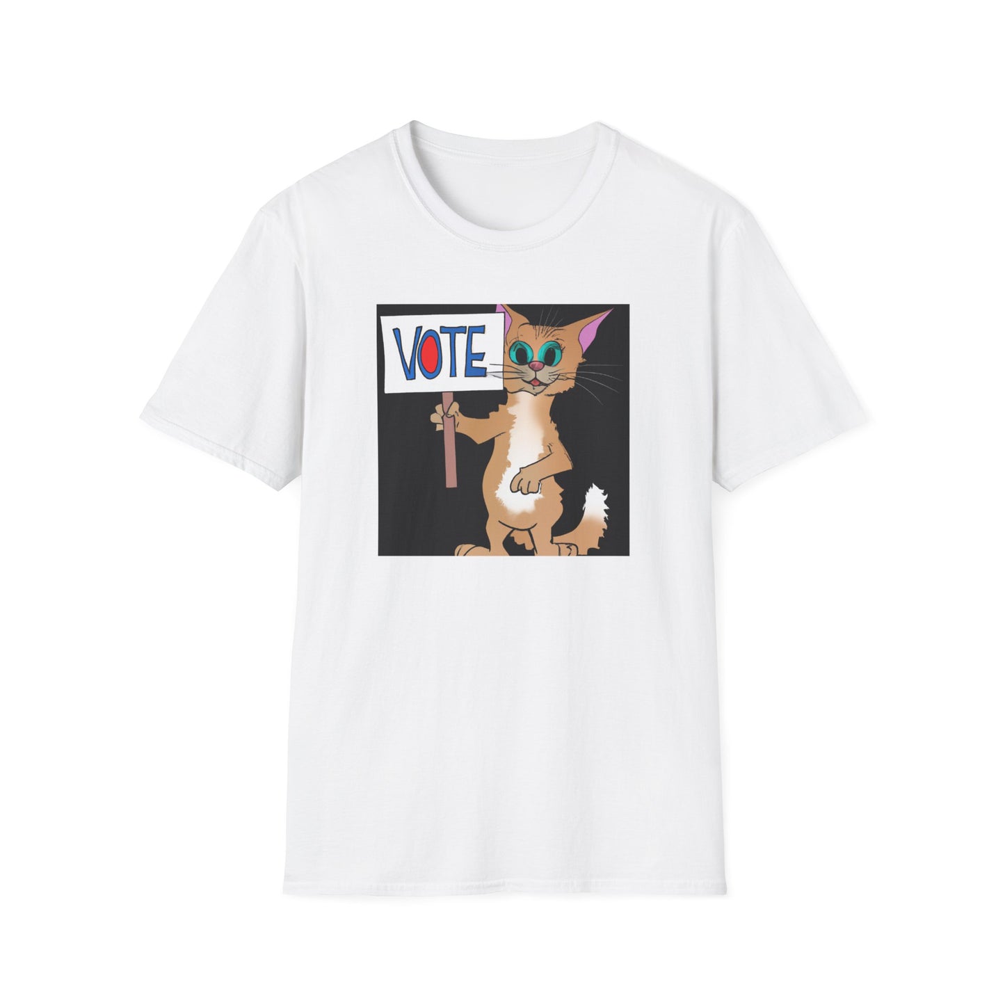 Cat Vote Sign T-Shirt