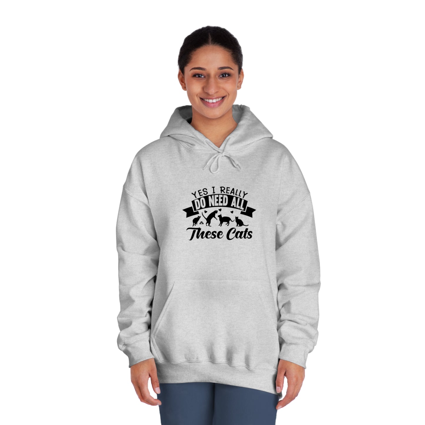 Cat Lover Sweatshirt - Yes, I Really DO Need All These Cats