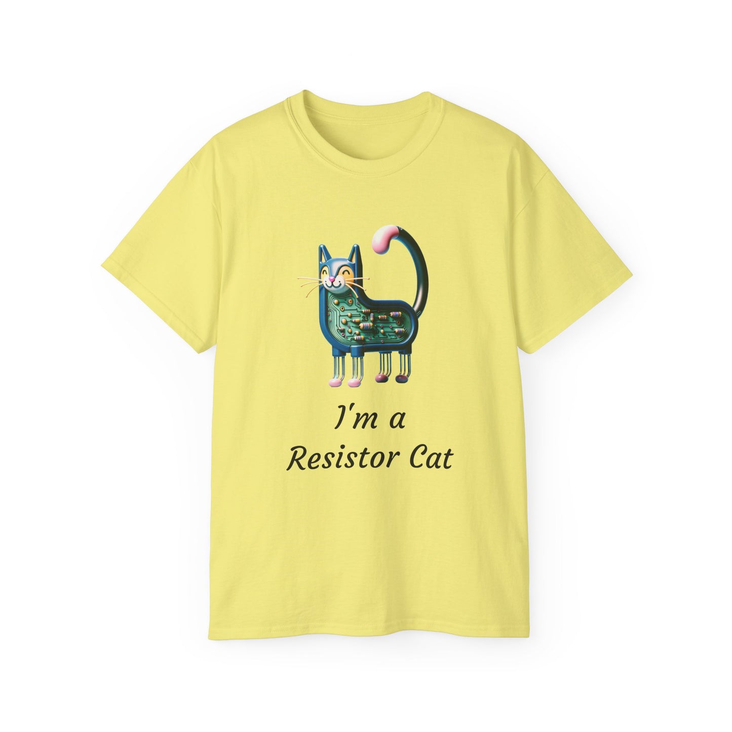 Activist "I'm a Resistor" Cat Unisex Ultra Cotton Tee