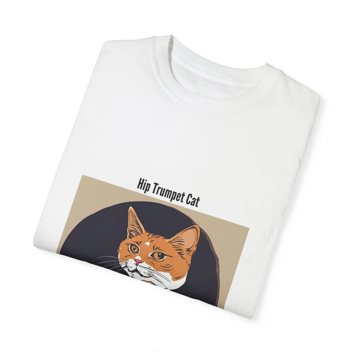 Hip Trumpet Cat T-shirt
