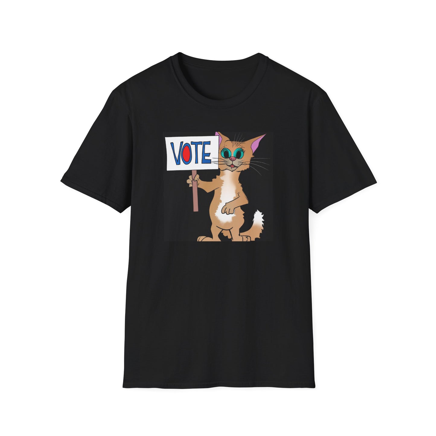 Cat Vote Sign T-Shirt