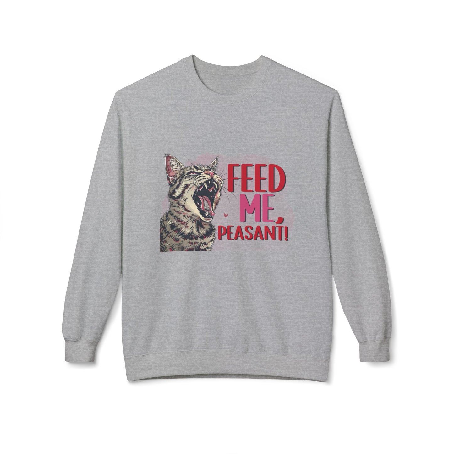 Cat Lover Sweatshirt - Feed Me Cat Shirt
