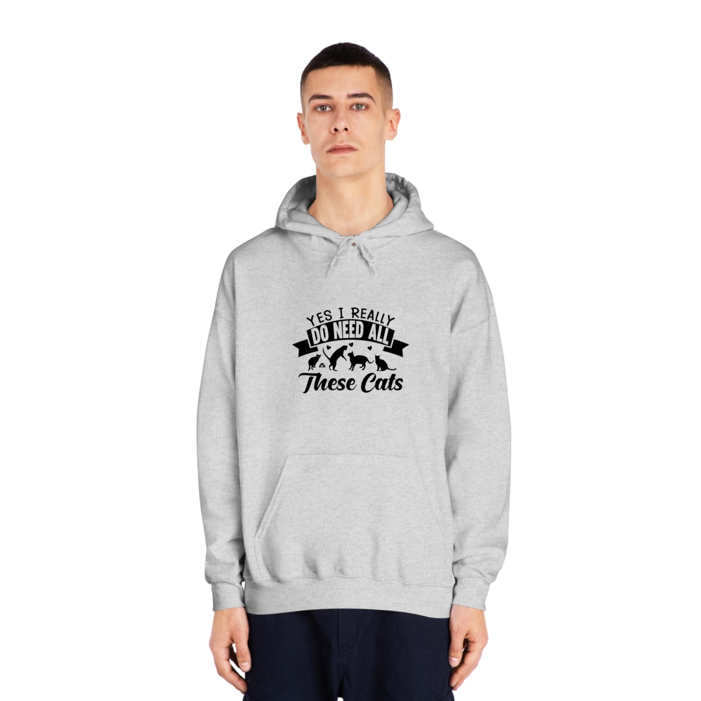 Cat Lover Sweatshirt - Yes, I Really DO Need All These Cats