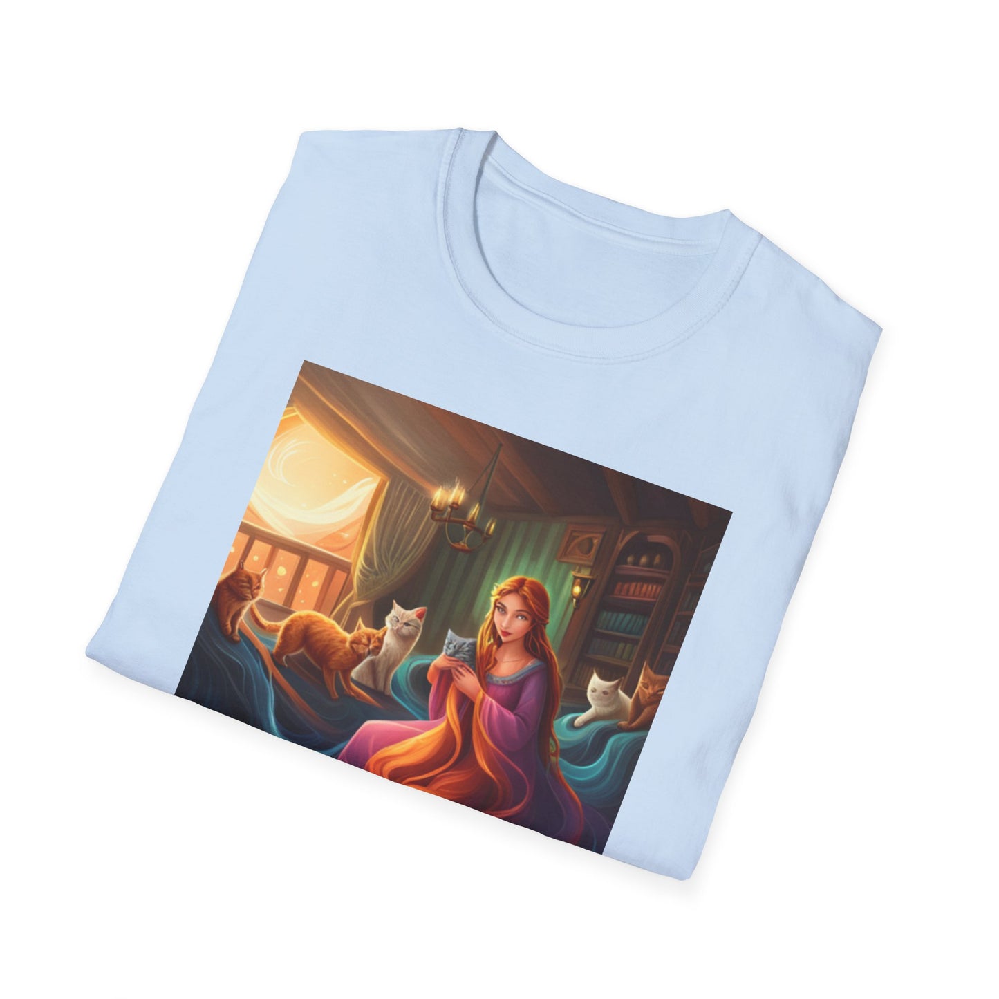 Childless Cat Lady T-Shirt - Unisex Softstyle
