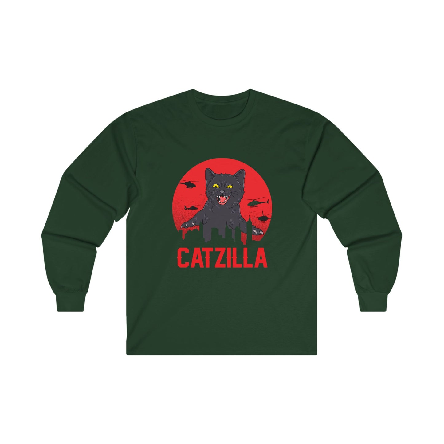 Catzilla Long Sleeve Tee