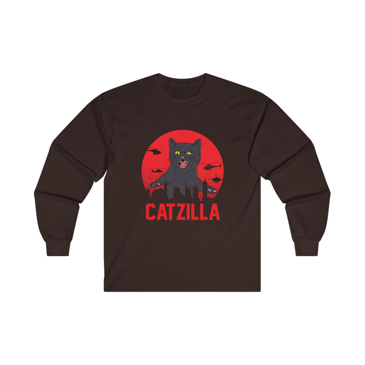 Catzilla Long Sleeve Tee