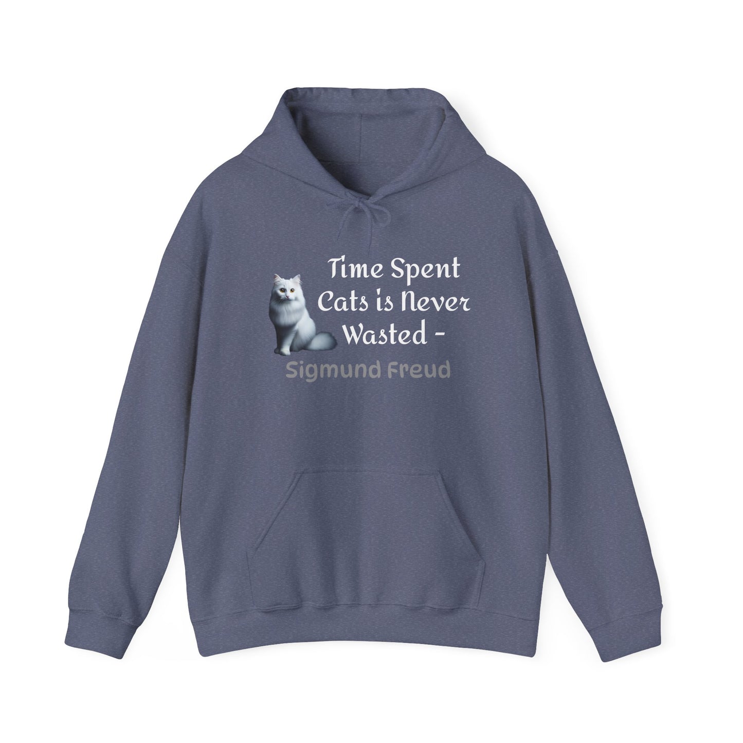 Sigmund Freud Inspired Unisex Heavy Blend™ Hooded Sweatshirt - Cozy Literary Gift
