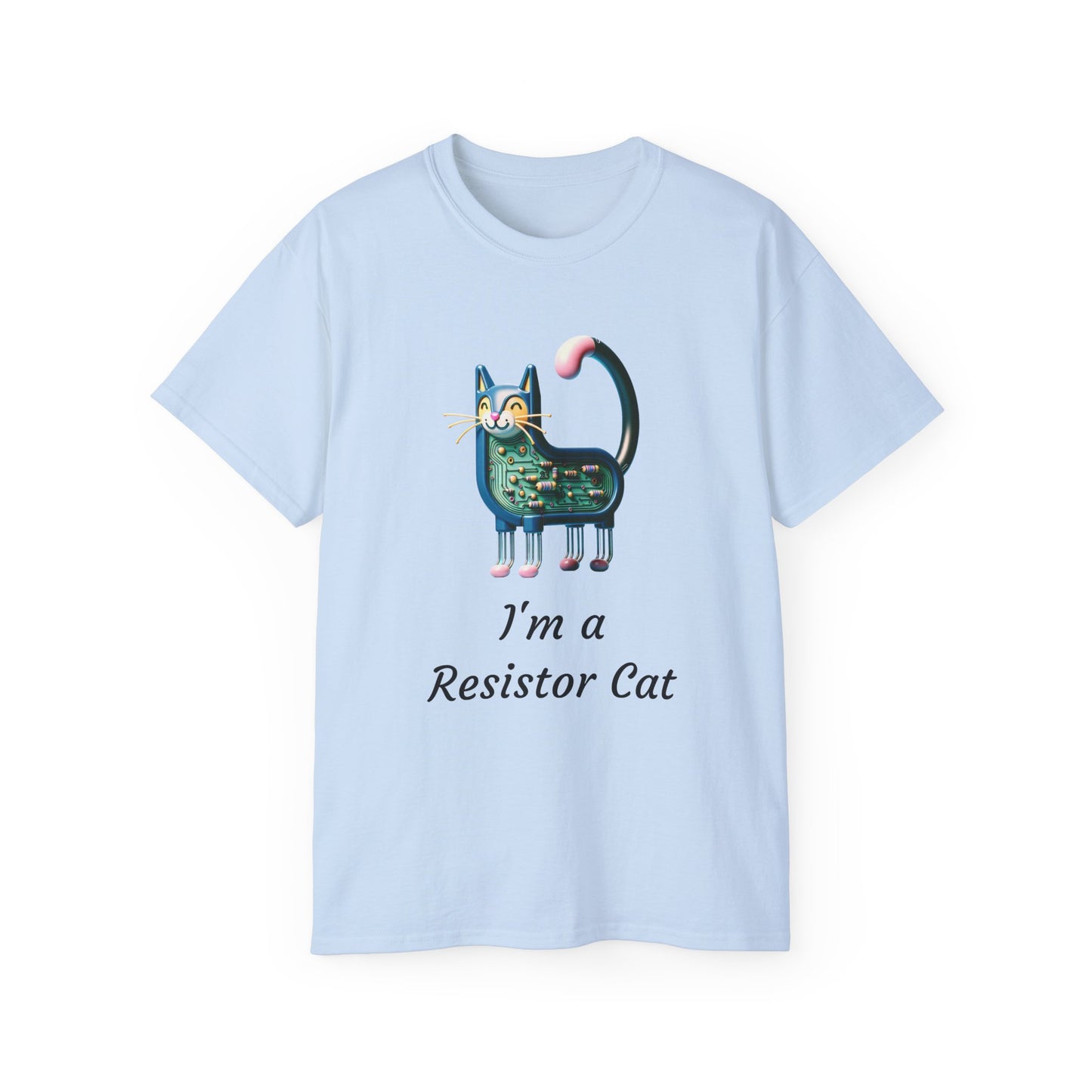 Activist "I'm a Resistor" Cat Unisex Ultra Cotton Tee