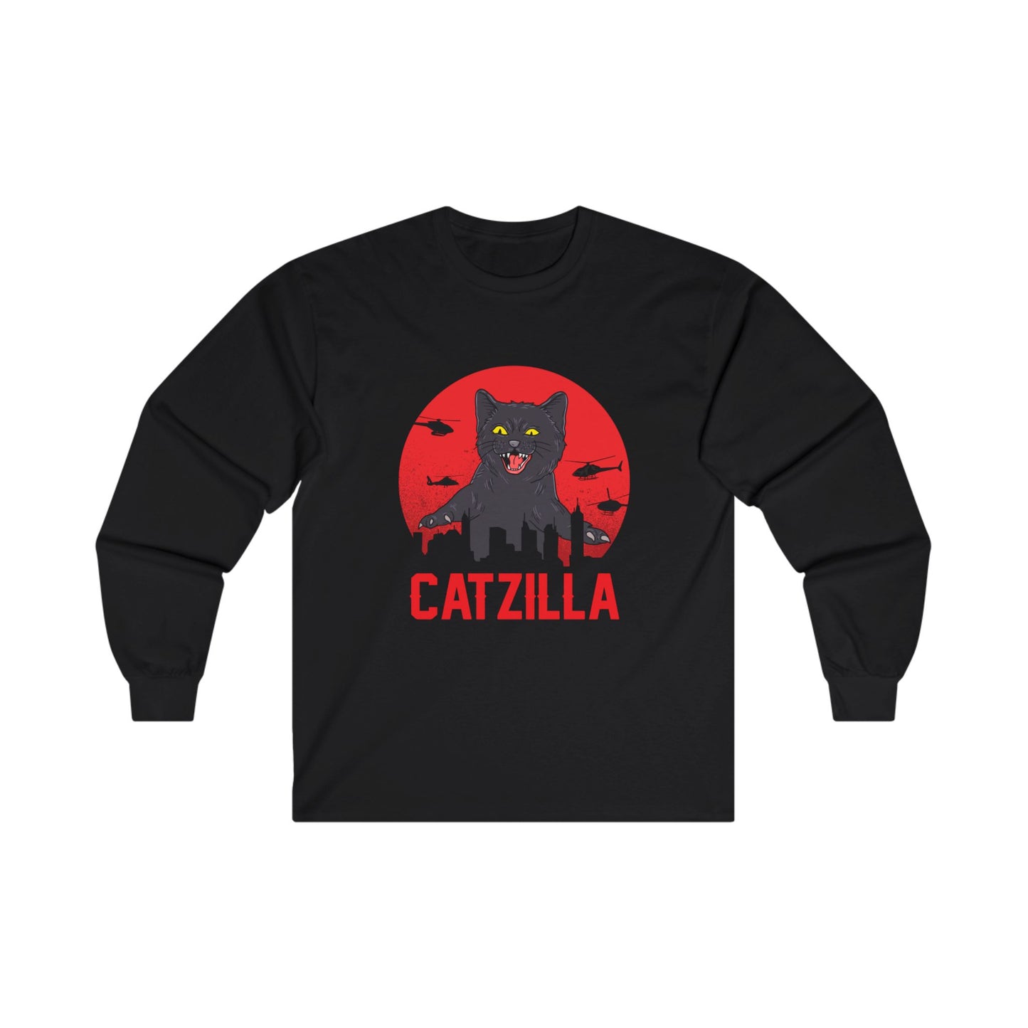 Catzilla Long Sleeve Tee