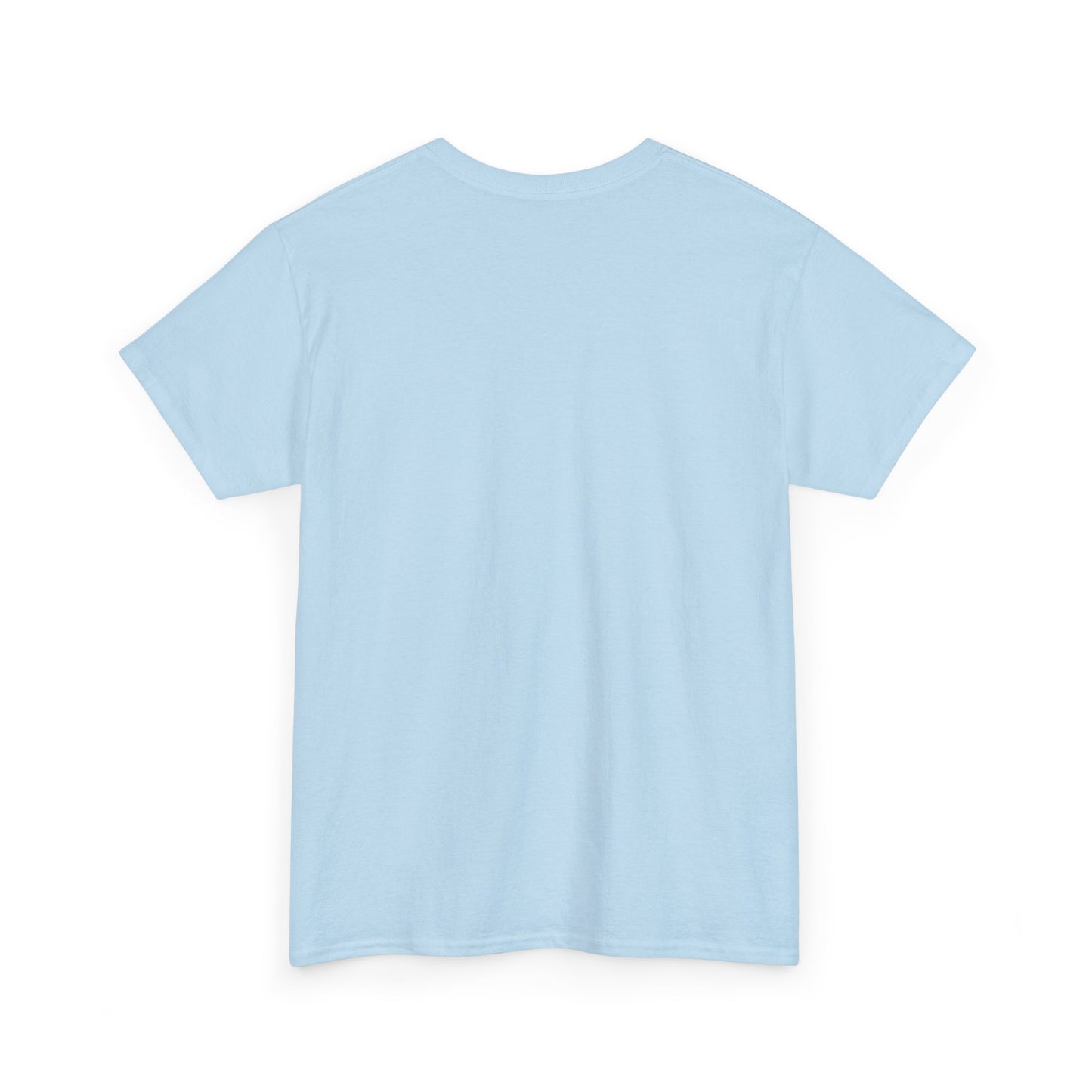 Be Happy Day Unisex Heavy Cotton Tee - Festive Cat Design