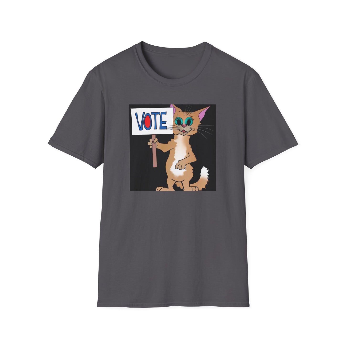 Cat Vote Sign T-Shirt
