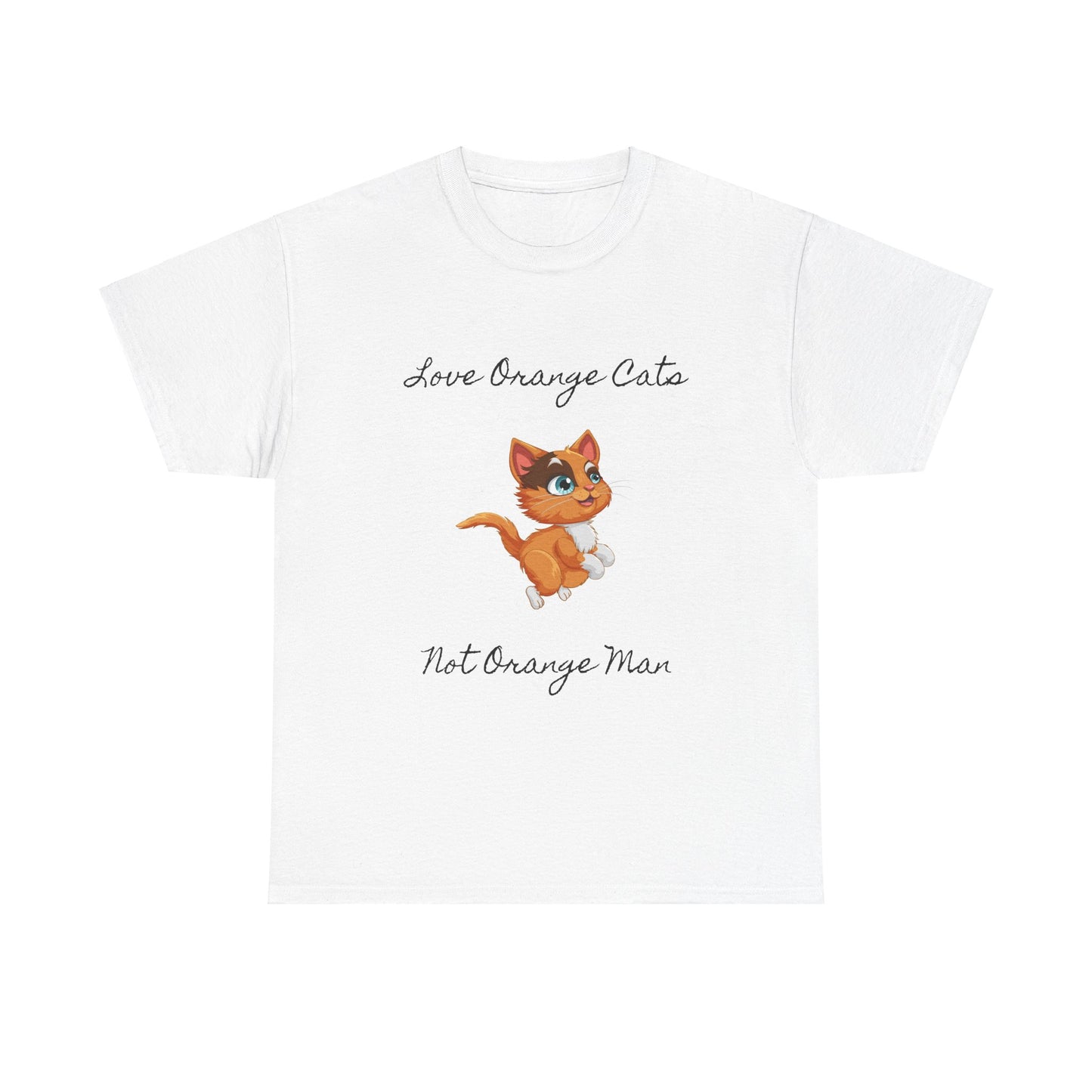 Orange Cat Lover Unisex Tee