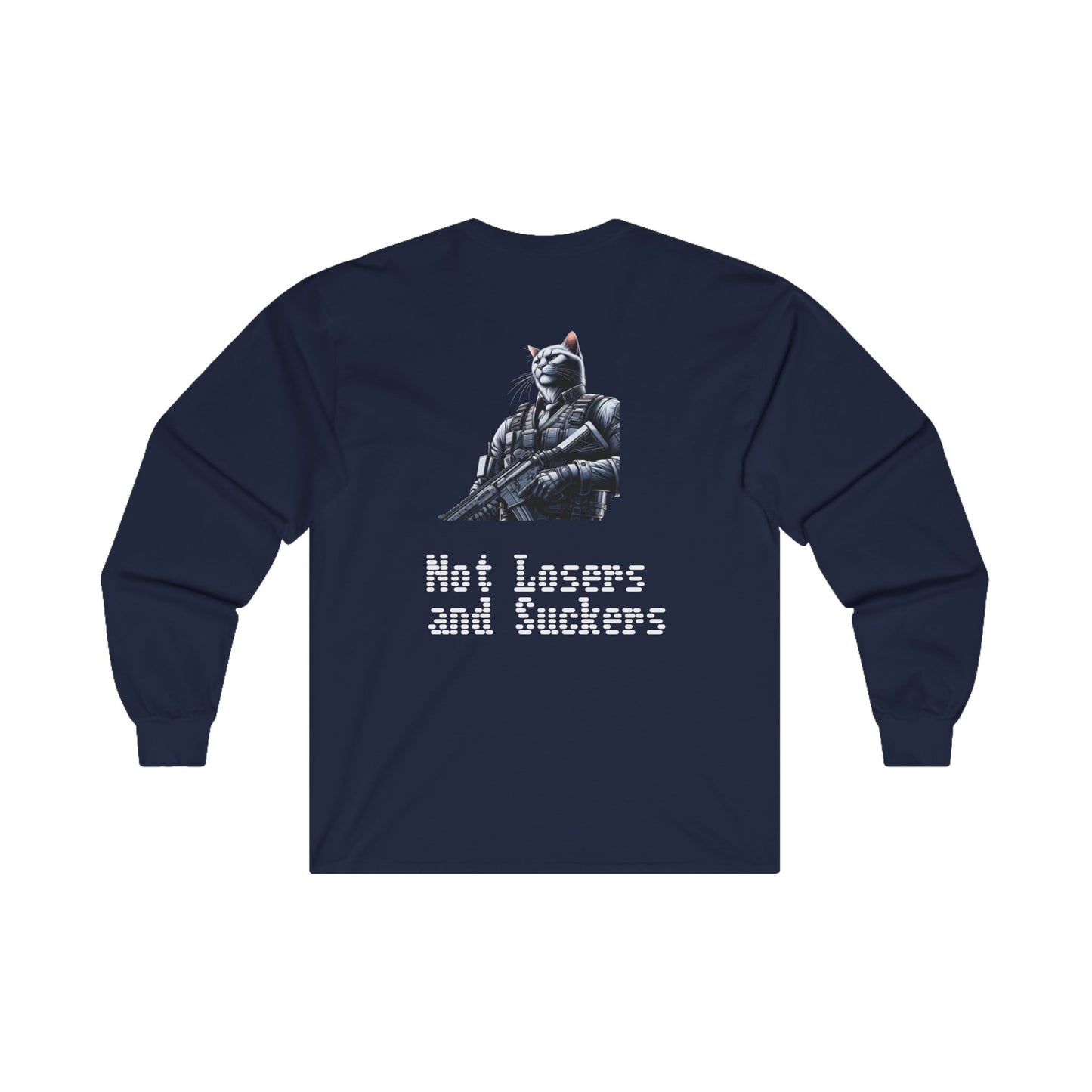 Political Activist Long Sleeve Tee - Vets Against Trump