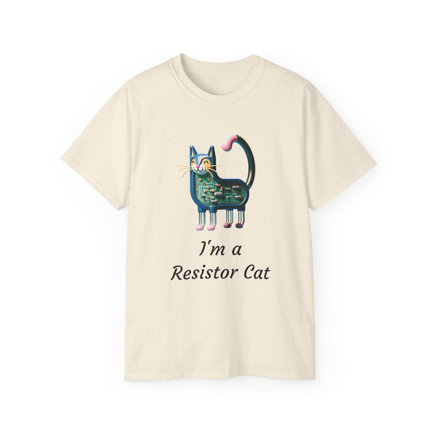 Activist "I'm a Resistor" Cat Unisex Ultra Cotton Tee