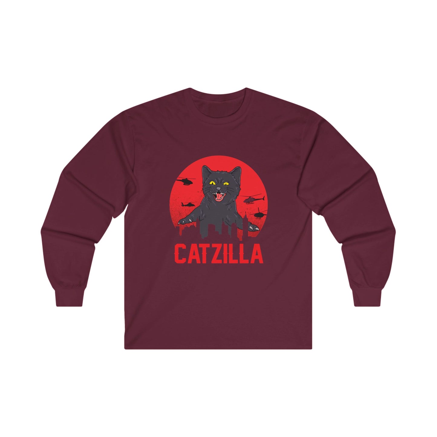 Catzilla Long Sleeve Tee