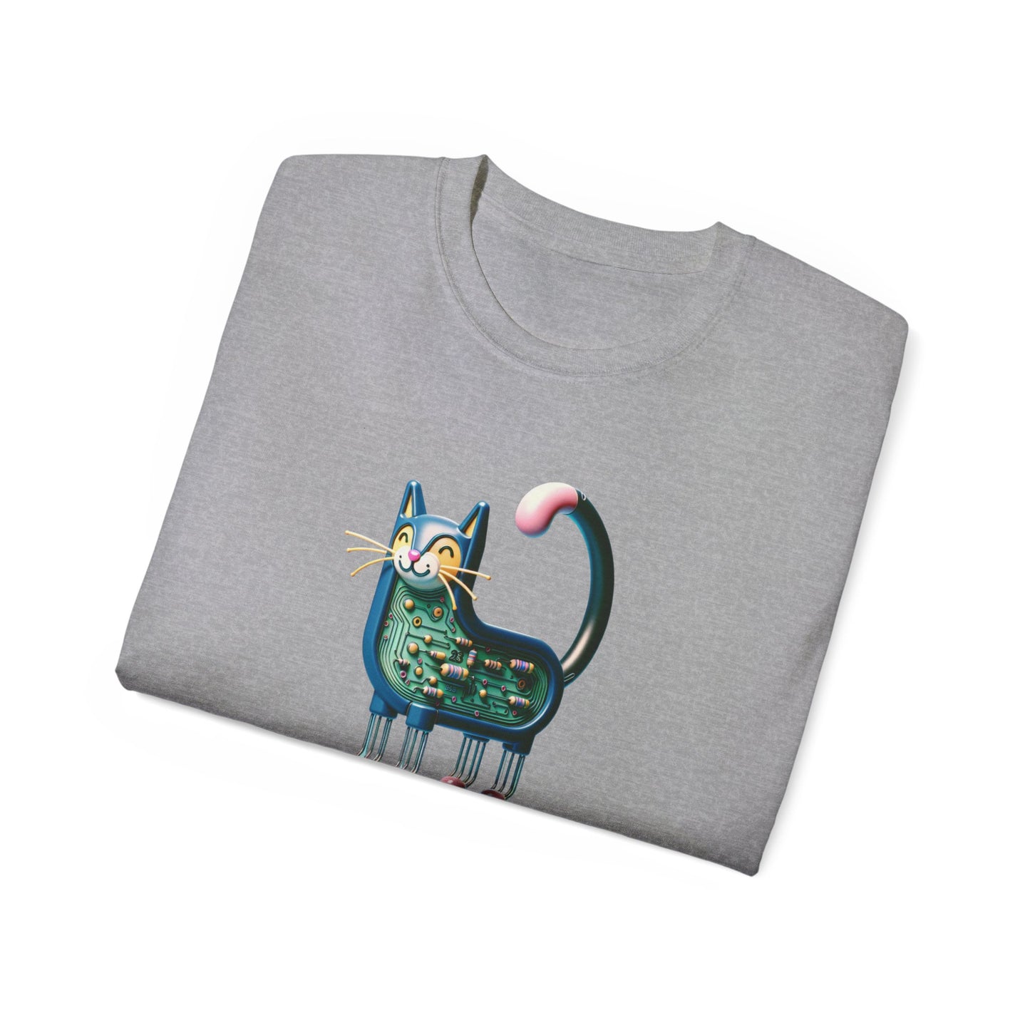 Activist "I'm a Resistor" Cat Unisex Ultra Cotton Tee