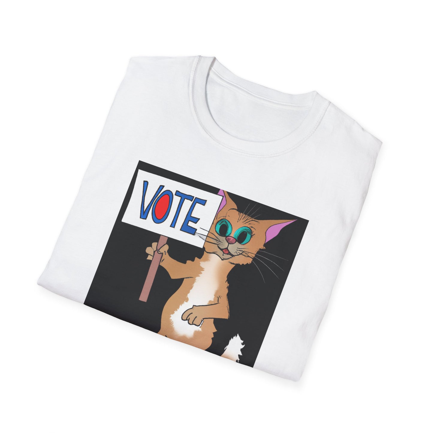 Cat Vote Sign T-Shirt