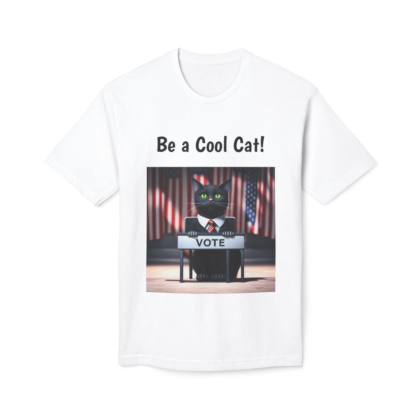 Cool Cat Vote T-shirt