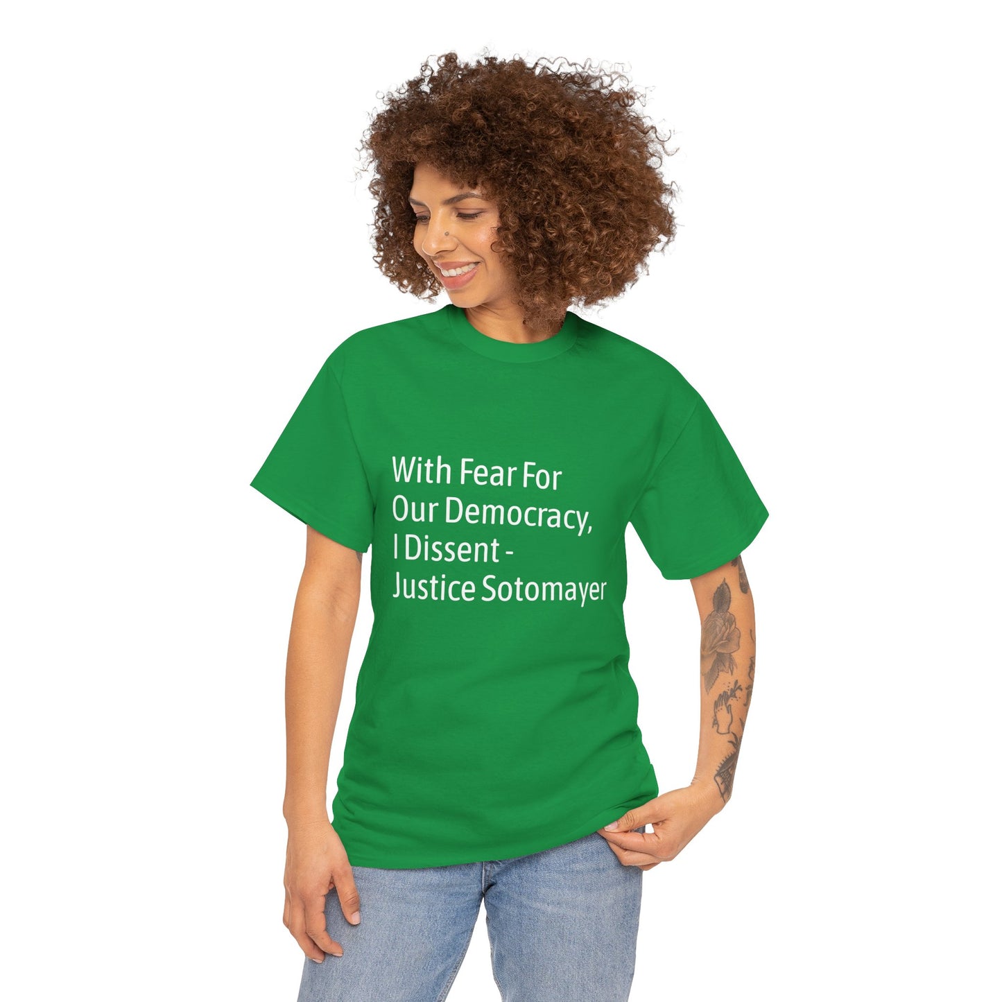 Supreme Court Justice Sotomayer "I Dissent" Tee