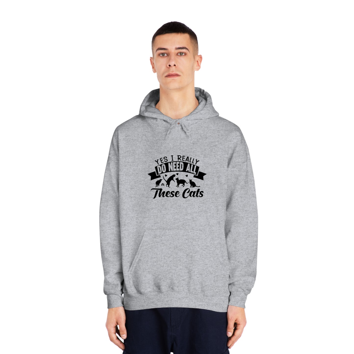 Cat Lover Sweatshirt - Yes, I Really DO Need All These Cats