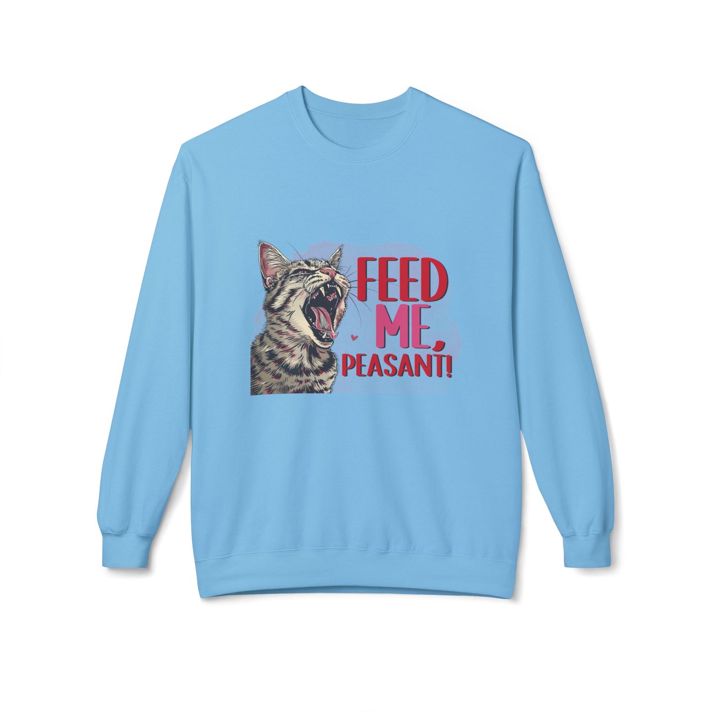 Cat Lover Sweatshirt - Feed Me Cat Shirt