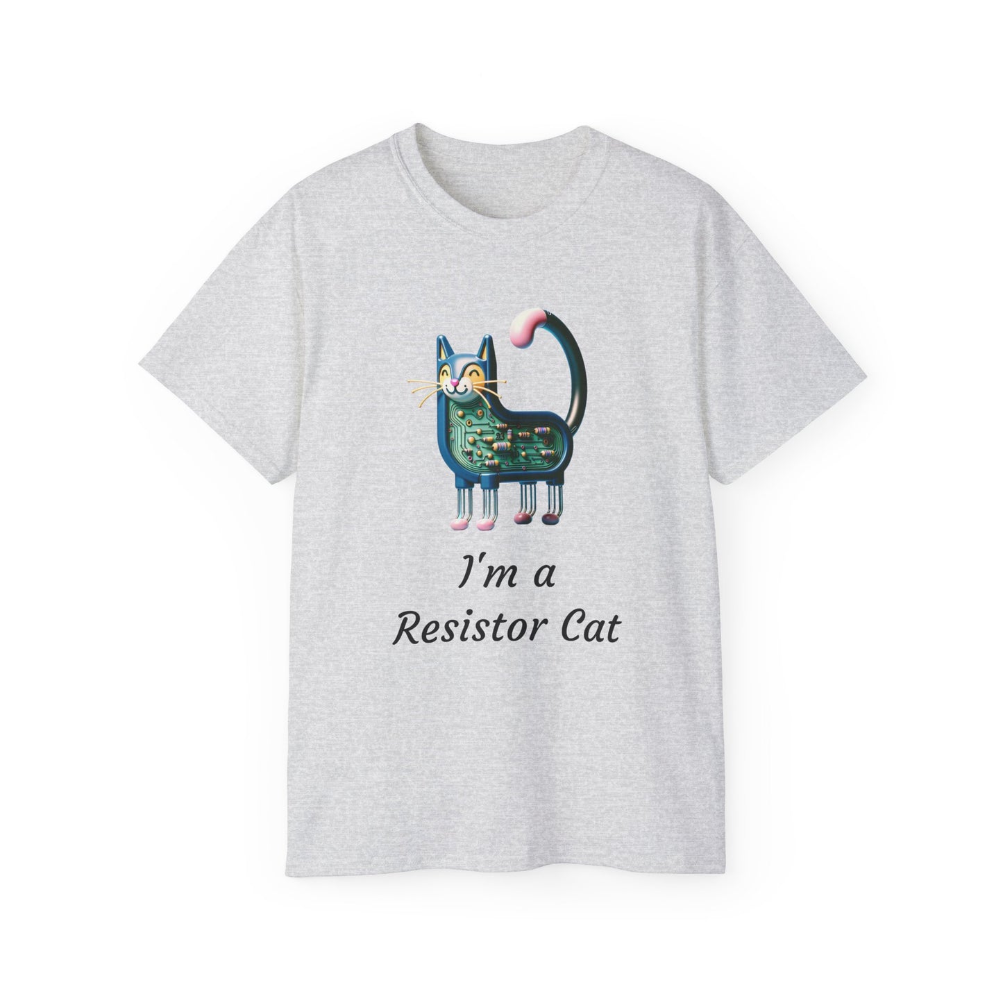 Activist "I'm a Resistor" Cat Unisex Ultra Cotton Tee