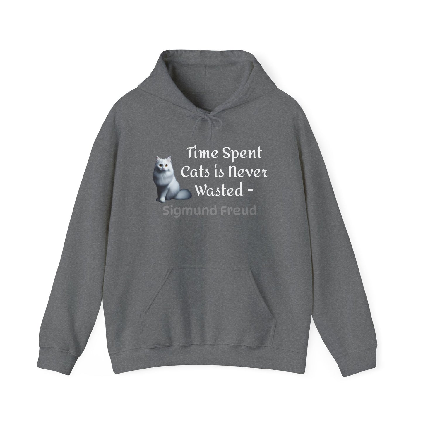Sigmund Freud Inspired Unisex Heavy Blend™ Hooded Sweatshirt - Cozy Literary Gift