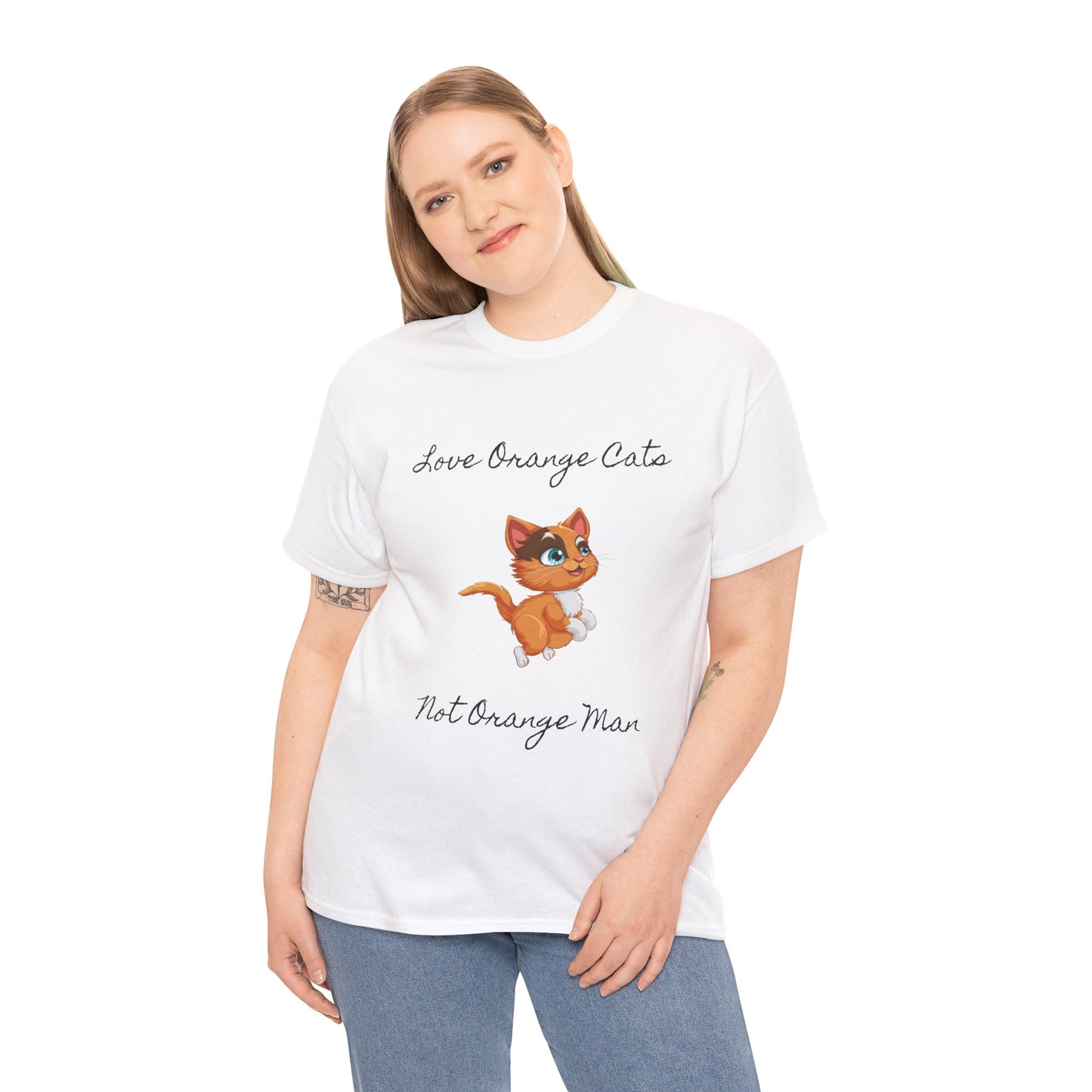 Orange Cat Lover Unisex Tee