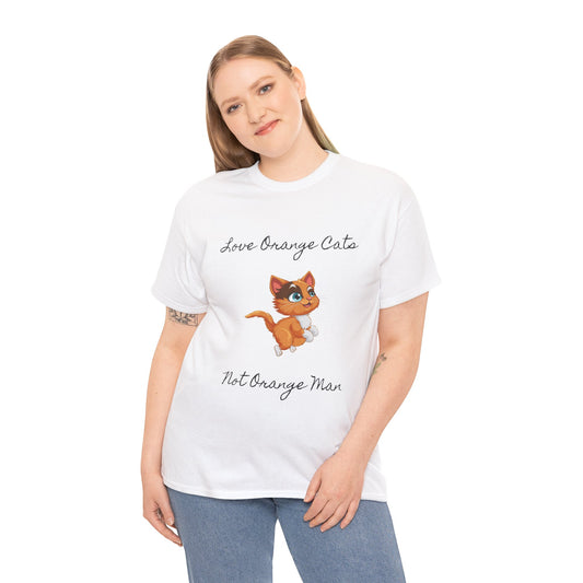 Orange Cat Lover Unisex Tee