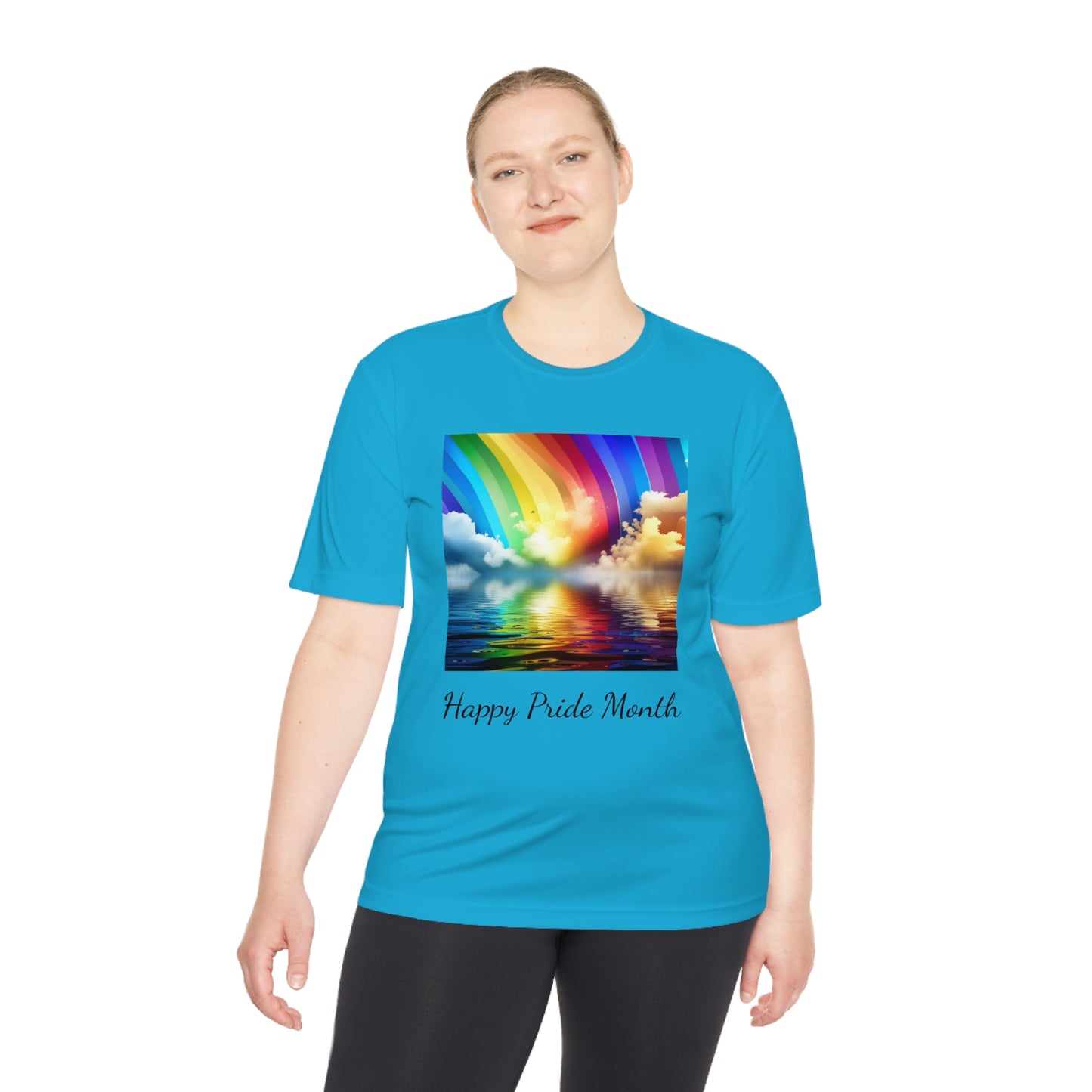 Happy Pride Month Unisex Moisture Wicking Tee