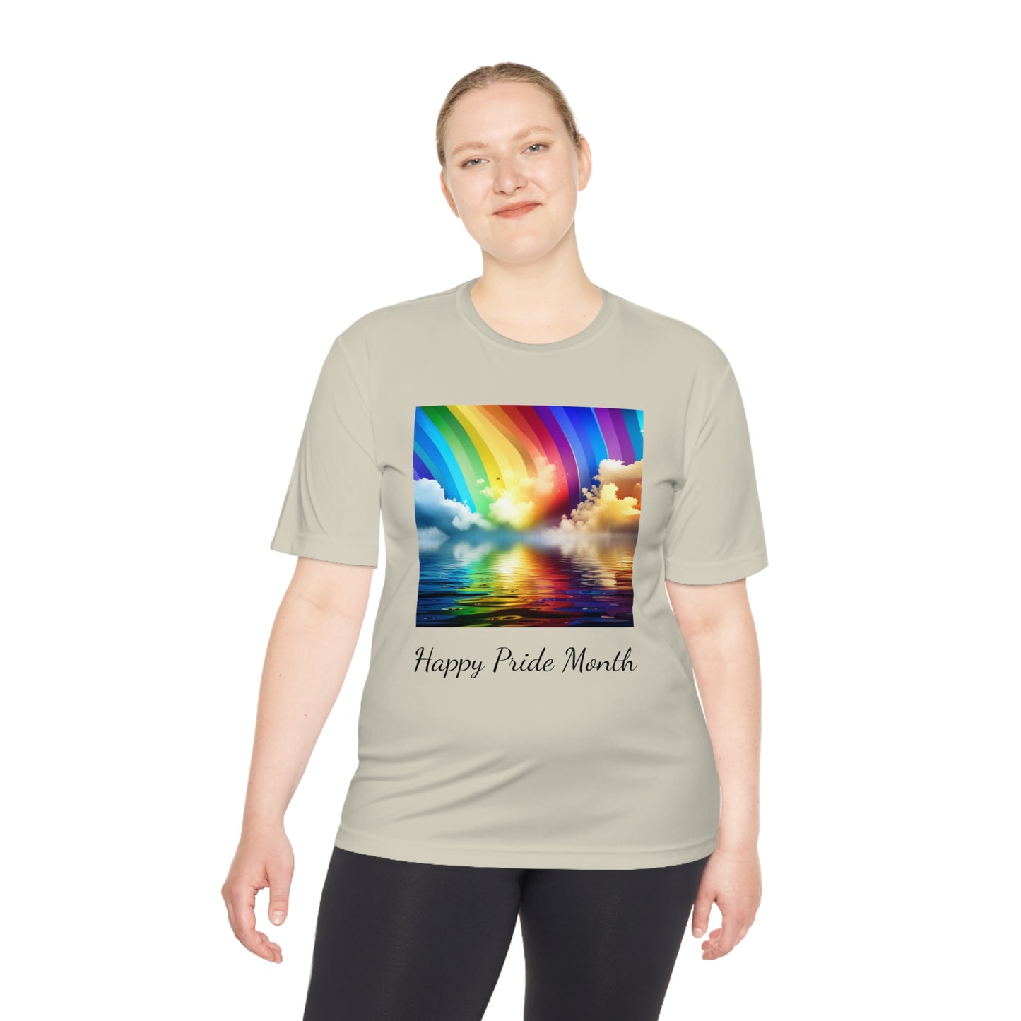 Happy Pride Month Unisex Moisture Wicking Tee