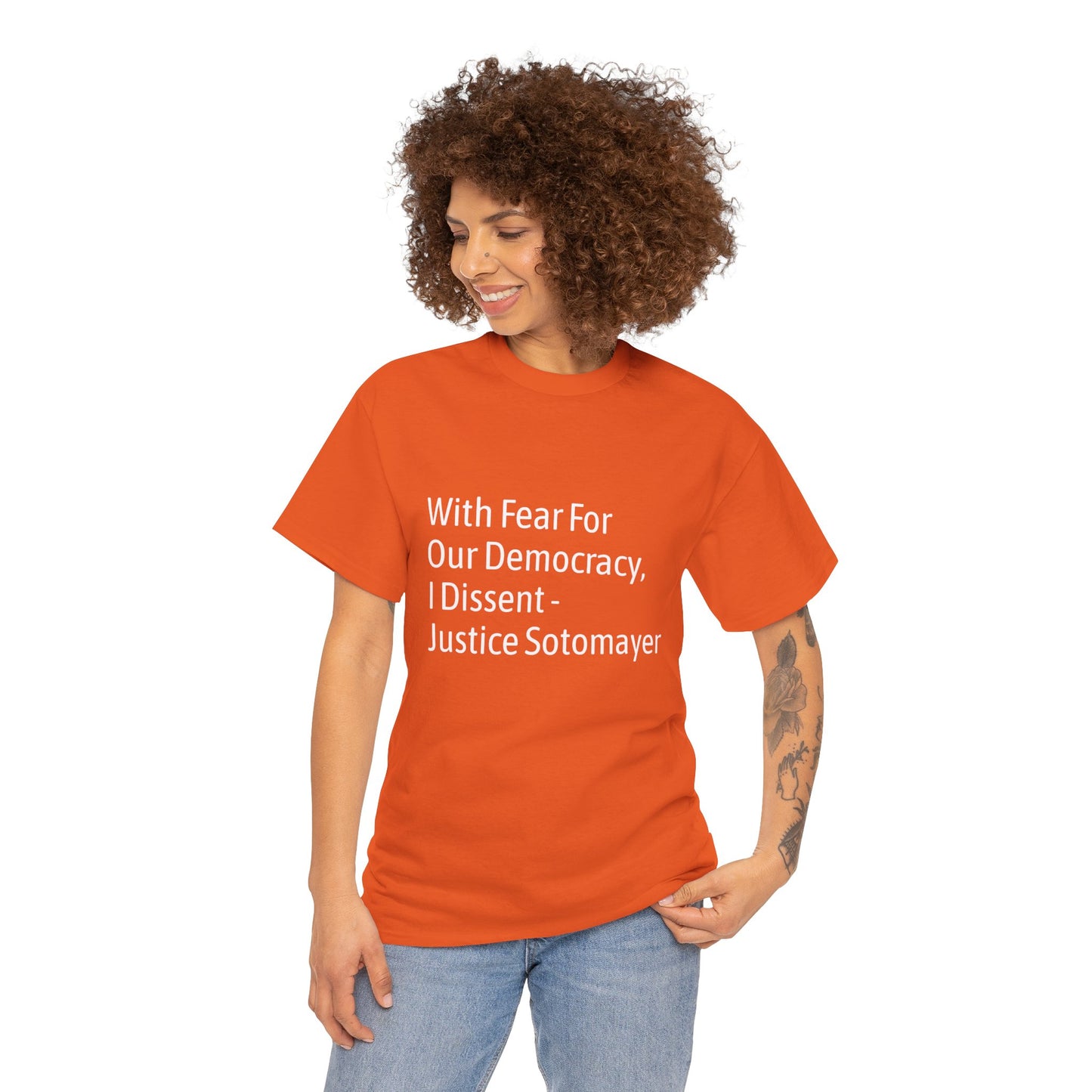 Supreme Court Justice Sotomayer "I Dissent" Tee