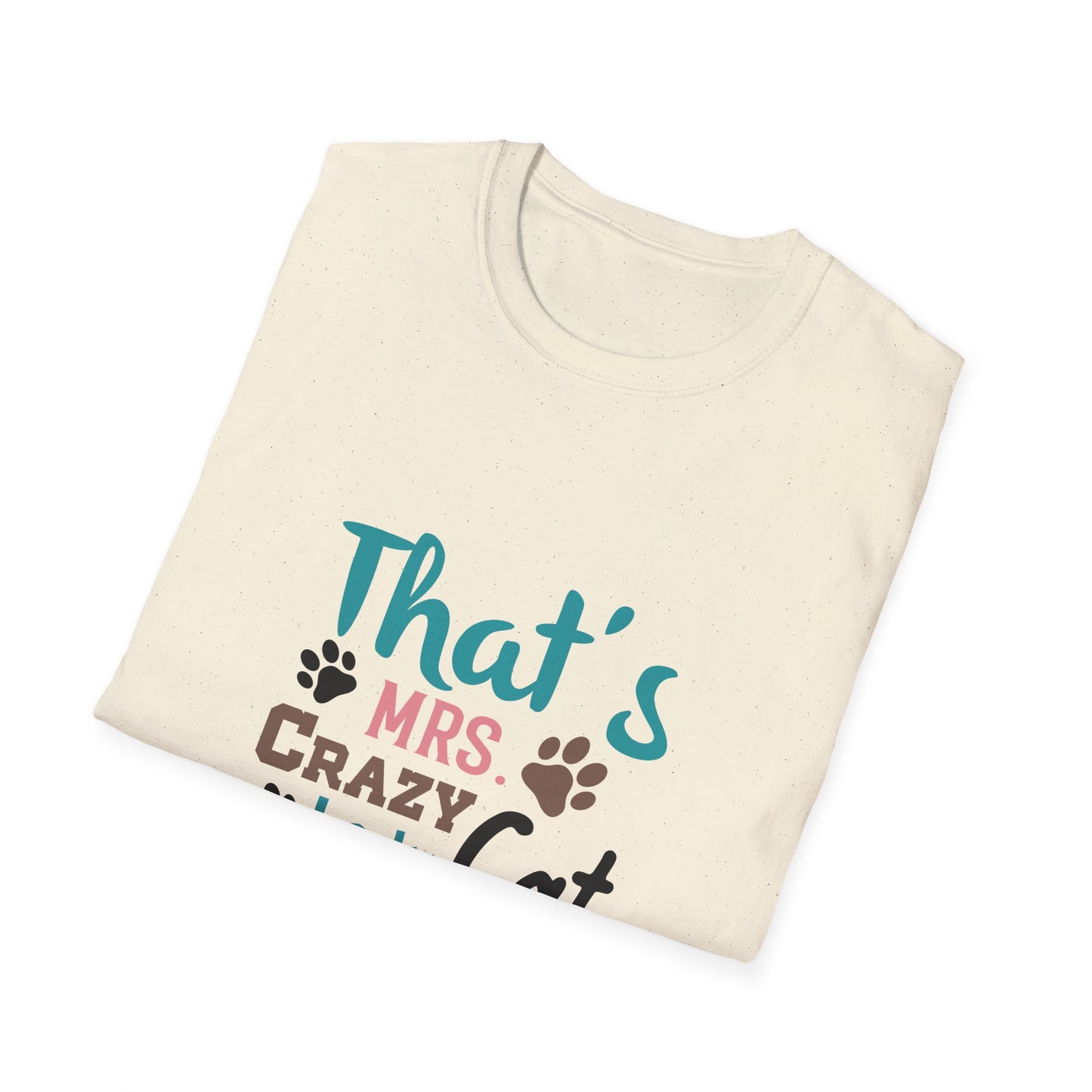 That's Mrs. Crazy Cat Lady Unisex T-Shirt | Cute Cat Lover Apparel
