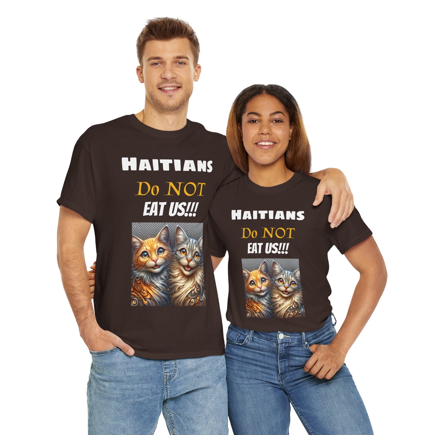 Haitians Don't Eat Cats Tee