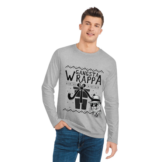 Long Sleeve Shirt Gangster Wrappa Cat Men's Organic