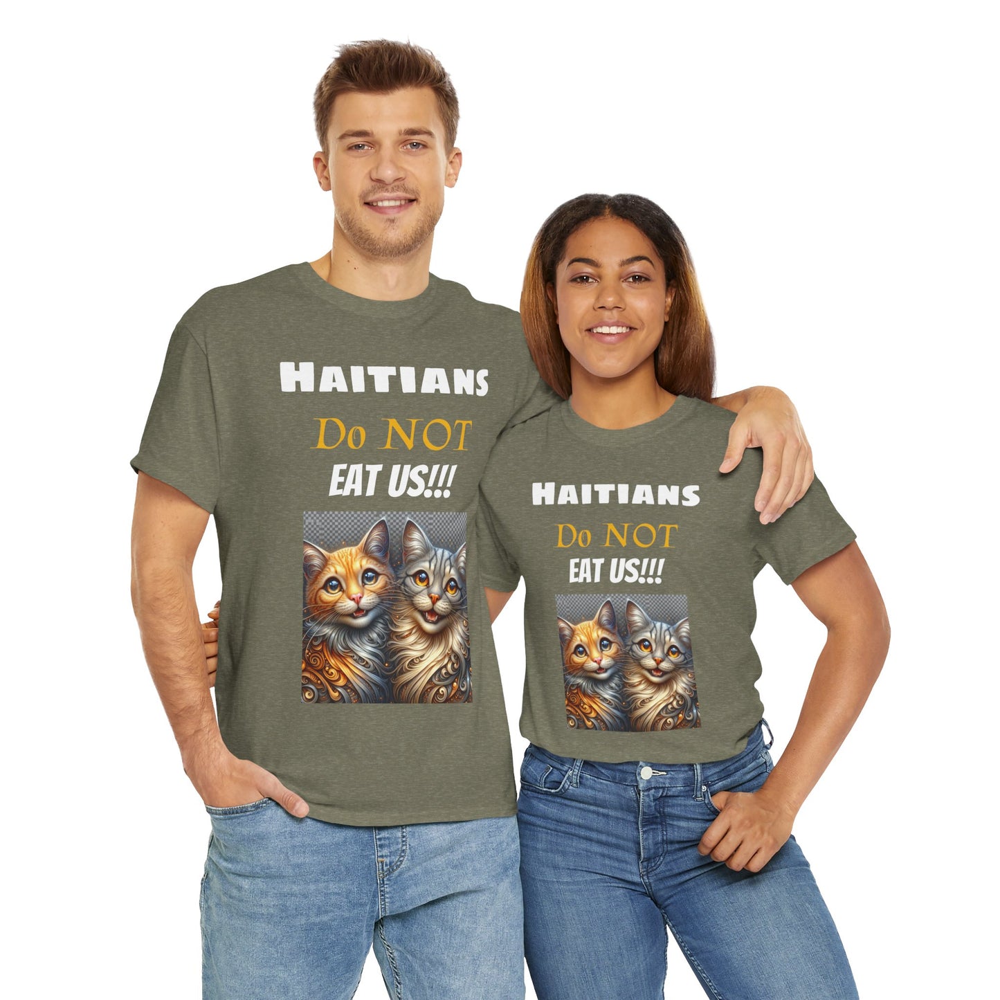 Haitians Don't Eat Cats Tee